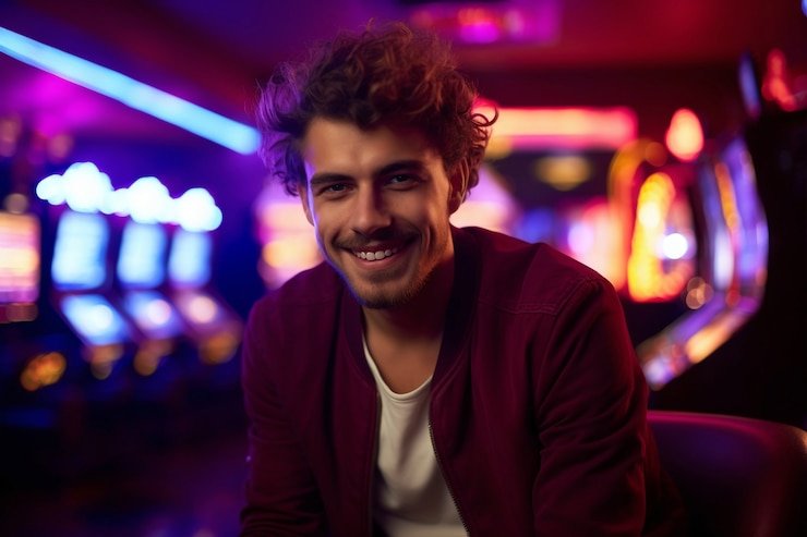 Live dealer casino dalam mode potret pada smartphone